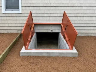 Bilco Cellar Door and Stairwell — Photo 1