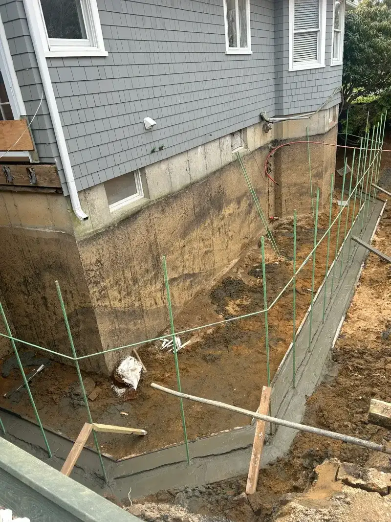 Full-Height Addition Foundation - Before