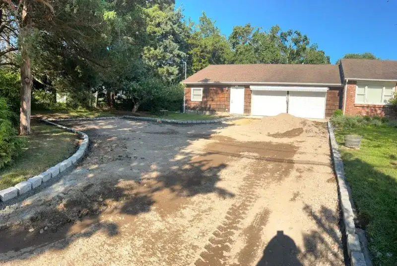 Residential Asphalt Driveway Resurfacing - Before