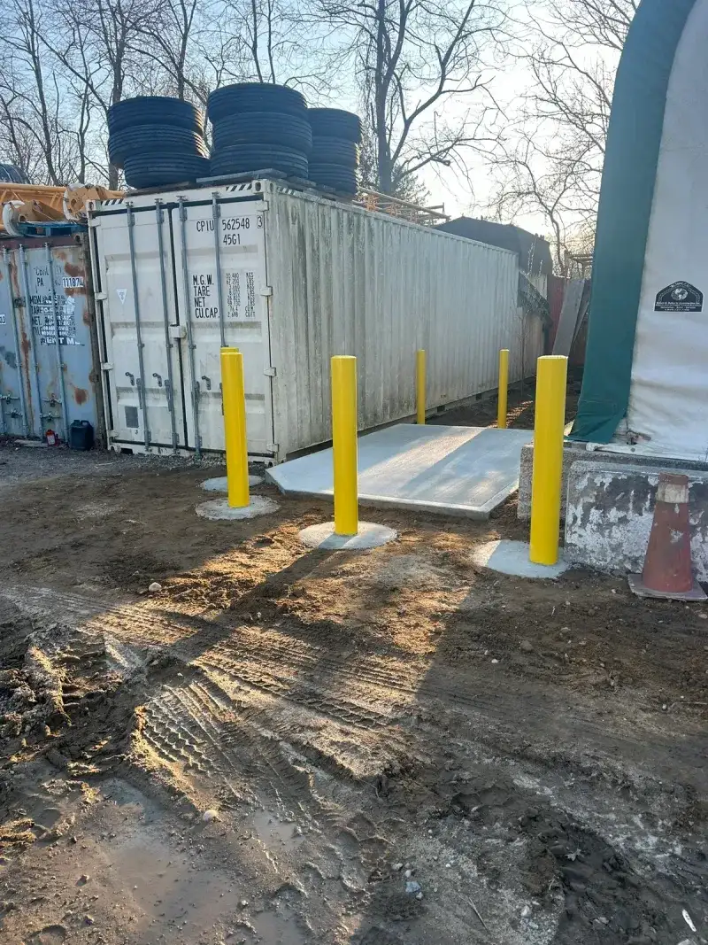 Safety Bollard Installation - After