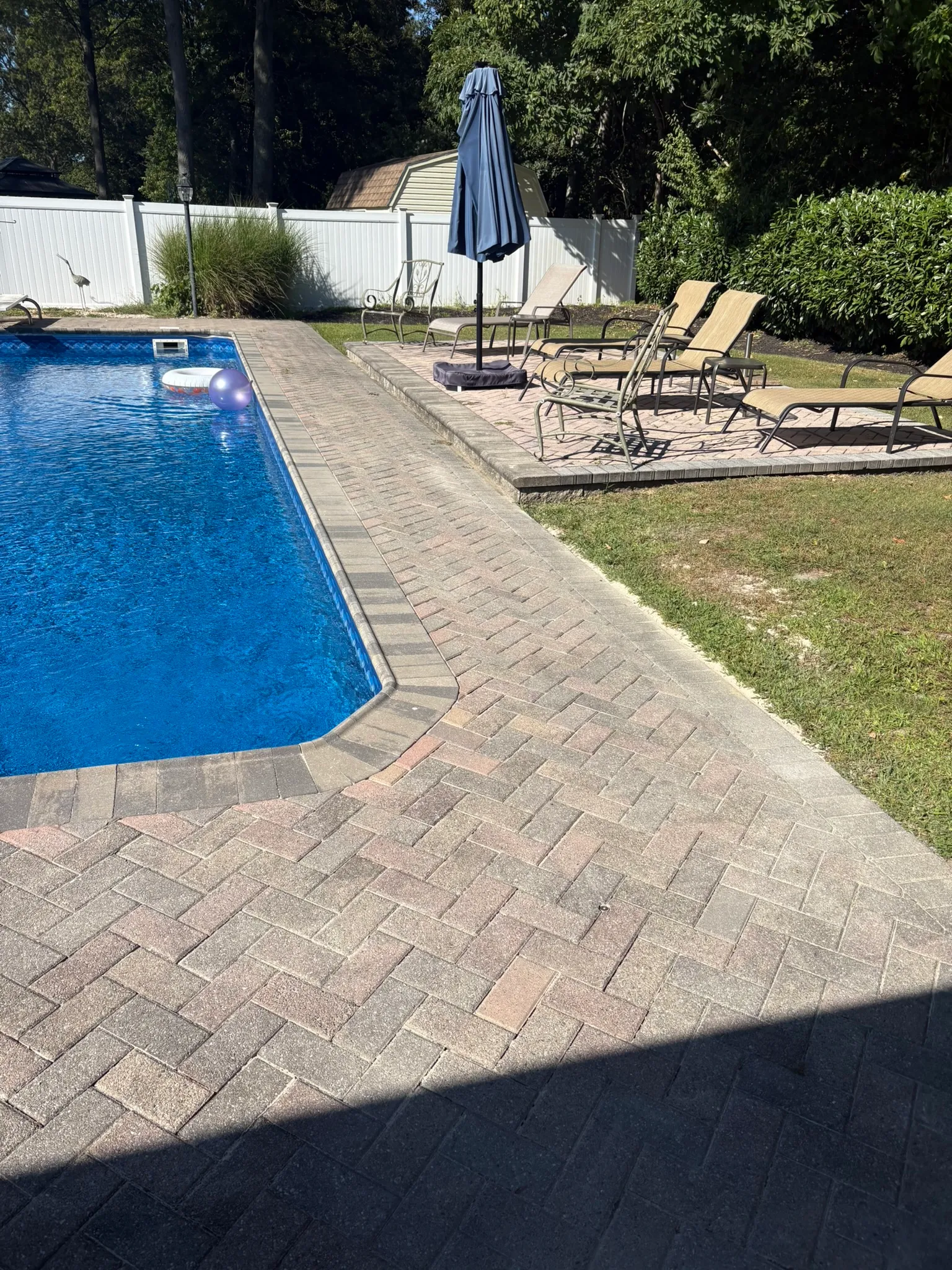 Pool Pavers - After