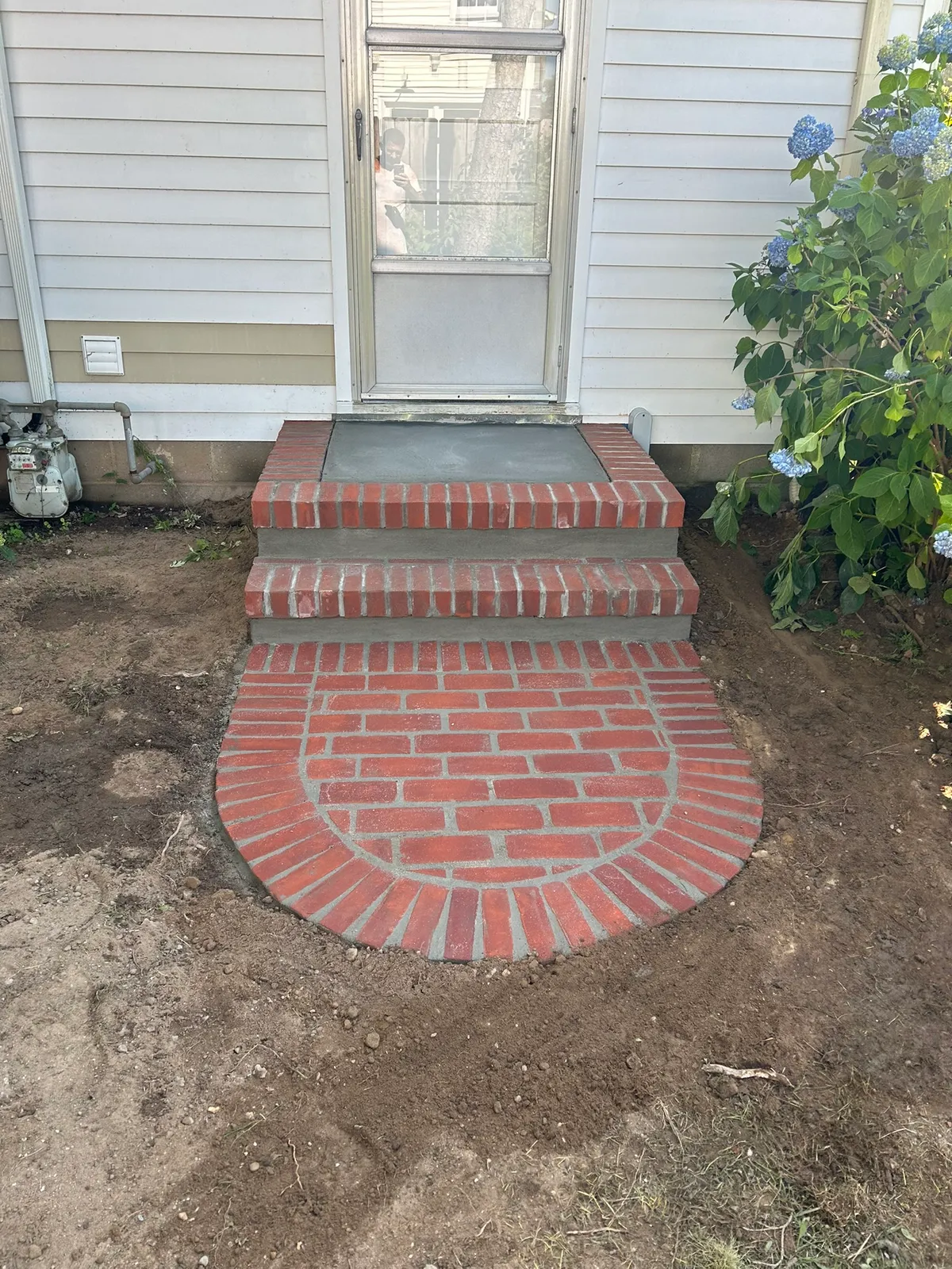 Brick Stoop Renovation
