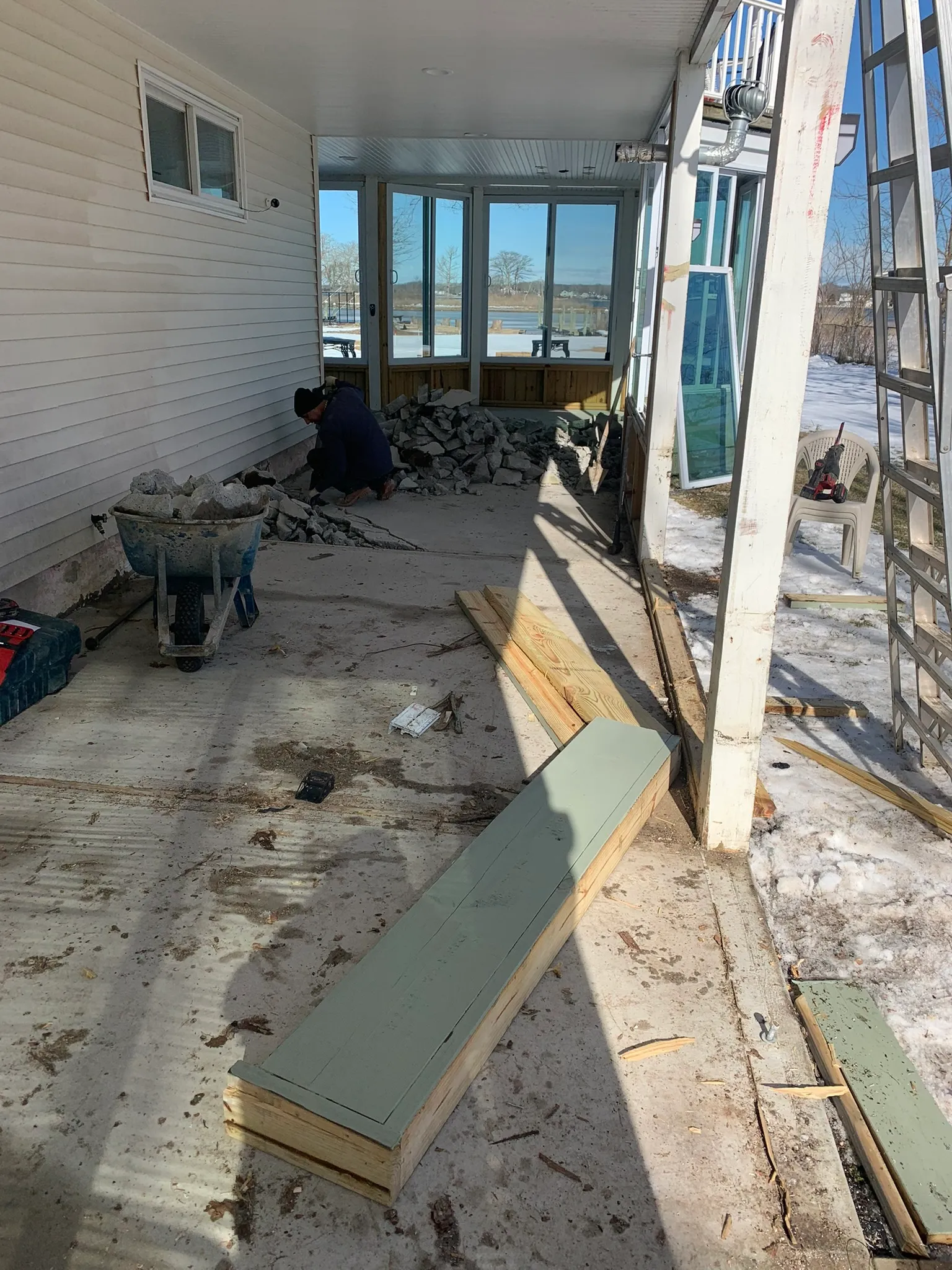 Indoor Pool Renovation - Before